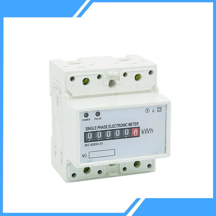 Din ရထားလမ်းအမျိုးအစား Bi-directional Energy Meter